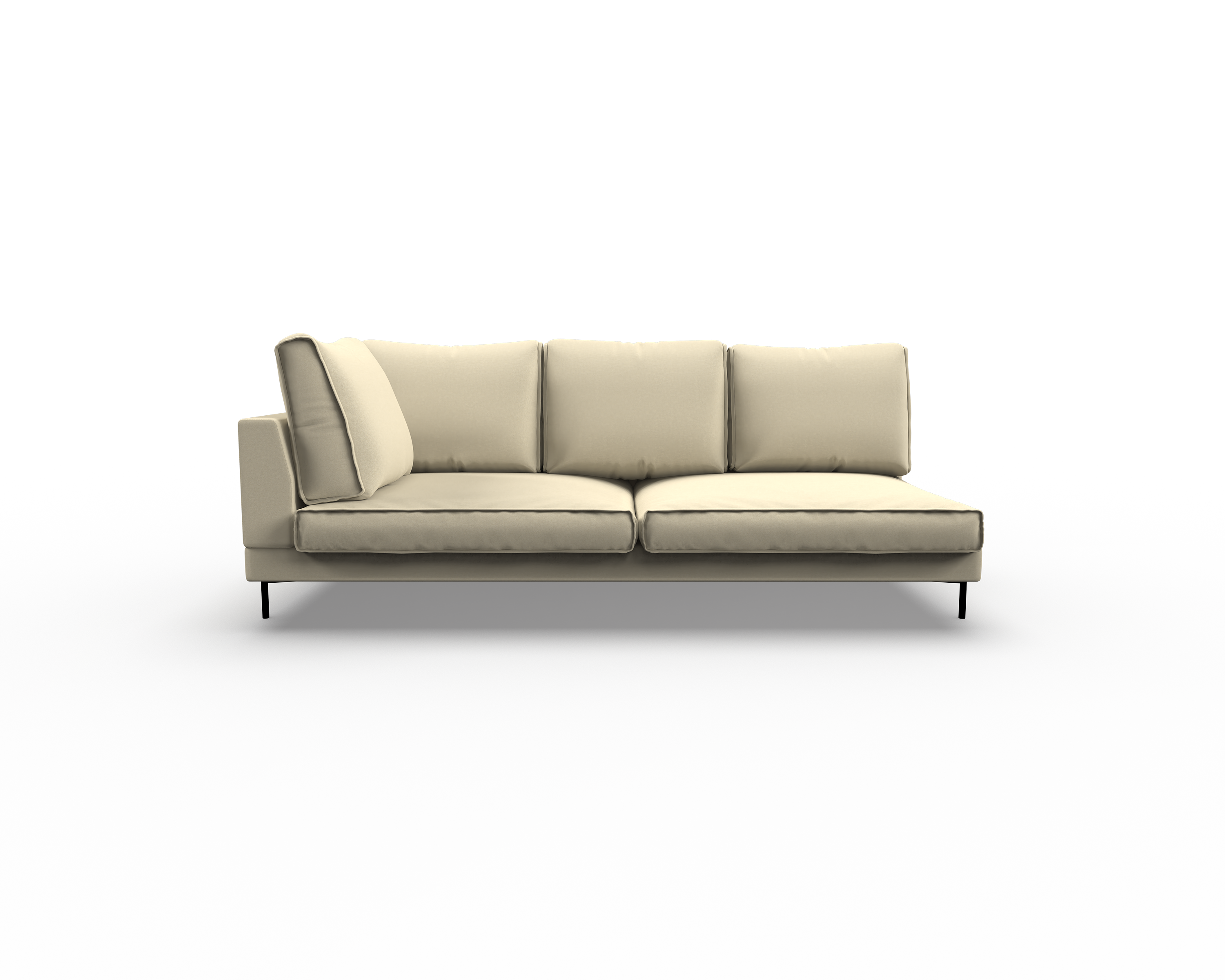 Fold 2.5 Seater Sofa with Left Arm